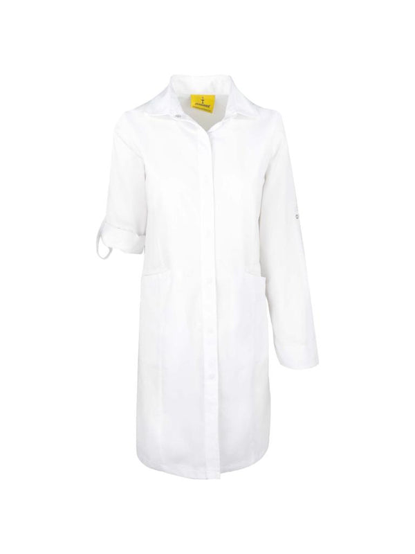 PAOLA Women's Medical Blouse with Ribbing