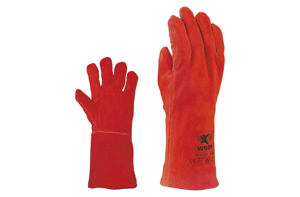 Guante HEAT de serraje vacuno tratado con anticalórico (THT) 15cm 