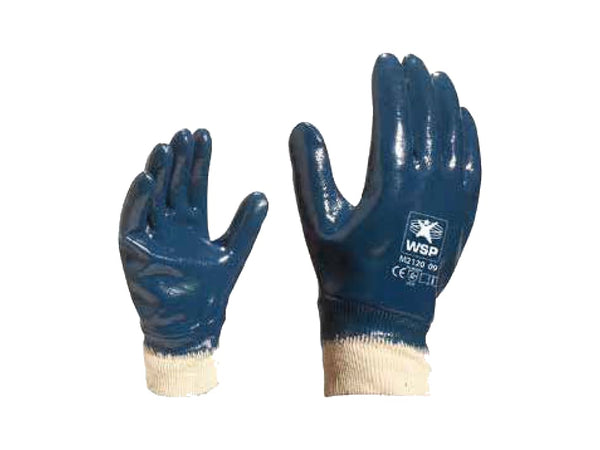 Nitrile glove on cotton jersey support NITRY FULL 